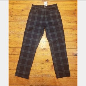 Plaid pants